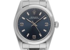 Rolex Oyster Perpetual 31 67480 (1998) - Blauw wijzerplaat 31mm Staal