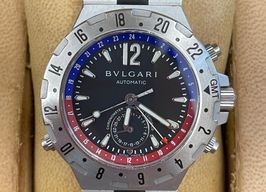 Bulgari Diagono GMT40S (2011) - Black dial 40 mm Steel case