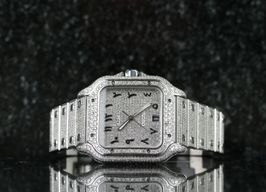 Cartier Santos WSSA0037 (2023) - Grey dial 40 mm Steel case
