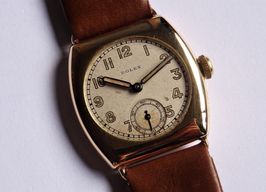 Rolex Vintage 3287 (1922) - Champagne wijzerplaat 29mm Geelgoud