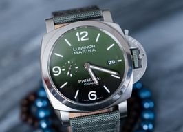 Panerai Luminor Marina PAM01356 (2022) - Green dial 44 mm Steel case