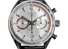 TAG Heuer Carrera Cbs2011.fc6529 (2024) - White dial 42 mm Steel case