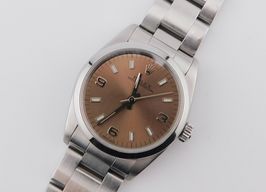 Rolex Oyster Perpetual 31 77080 (2006) - Roze wijzerplaat 31mm Staal
