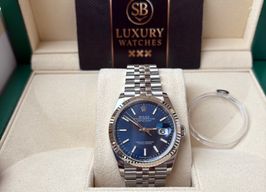 Rolex Datejust 36 126234 (2024) - Blauw wijzerplaat 36mm Staal