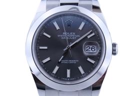 Rolex Datejust 41 126300 (2023) - Grey dial 41 mm Steel case