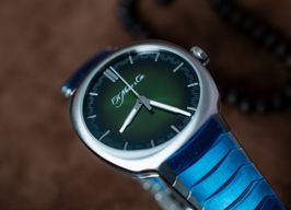 H. Moser & Cie. Unknown 6200-1200 (2022) - Zwart wijzerplaat 40mm Staal