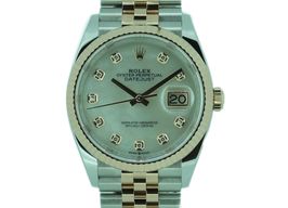 Rolex Datejust 36 126231 (2025) - Diamond dial 36 mm Gold/Steel case