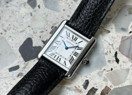 Cartier Tank Solo WSTA0030 (2020) - White dial 24 mm Steel case