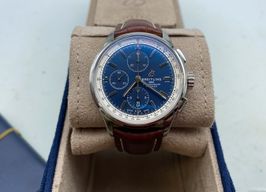 Breitling Premier A13315351C1P2 (2023) - Blauw wijzerplaat 42mm Staal