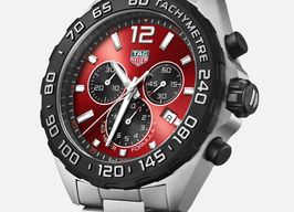 TAG Heuer Formula 1 Quartz CAZ101AN.BA0842 (2024) - Rood wijzerplaat 43mm Staal