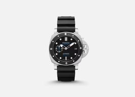 Panerai Luminor Submersible PAM02683 (2024) - Zwart wijzerplaat 42mm Staal