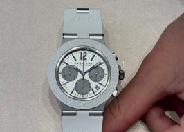 Bulgari Aluminium 104235 (2025) - White dial 40 mm Aluminium case