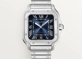 Cartier Santos WSSA0071 (2024) - Blauw wijzerplaat Onbekend Staal