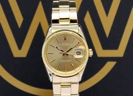 Rolex Oyster Perpetual Date 1550 (1972) - Gold dial 34 mm Yellow Gold case
