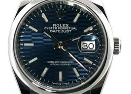 Rolex Datejust 36 126200 (2023) - Blauw wijzerplaat 36mm Staal