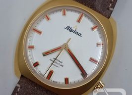 Alpina Startimer AL-709SR4SH5 (2024) - Wit wijzerplaat 42mm Goud/Staal