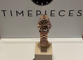 Rolex Datejust 31 278275 (2023) - Brown dial 31 mm Rose Gold case