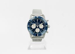 Breitling Superocean Heritage II Chronograph AB0162161C1A1 (2024) - Blauw wijzerplaat 44mm Staal