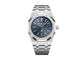 Audemars Piguet Royal Oak Jumbo 16202ST.OO.1240ST.02 (Onbekend (willekeurig serienummer)) - Blauw wijzerplaat 39mm Staal