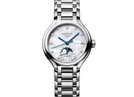 Longines PrimaLuna L8.126.4.87.6 (2025) - White dial 34 mm Steel case
