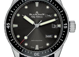 Blancpain Fifty Fathoms Bathyscaphe 5071-1110-NABA (2022) - Grey dial 43 mm Steel case