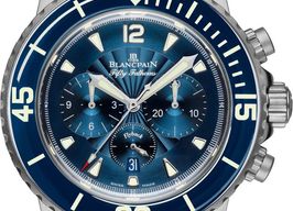 Blancpain Fifty Fathoms 5085F.B-1140-52B (2022) - Blue dial 45 mm Steel case