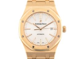 Audemars Piguet Royal Oak Selfwinding 15400OR.OO.1220OR.02 (2019) - Silver dial 41 mm Rose Gold case