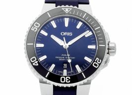 Oris Aquis Date 01 733 7730 4135-07 4 24 65EB (2023) - Blauw wijzerplaat 44mm Staal