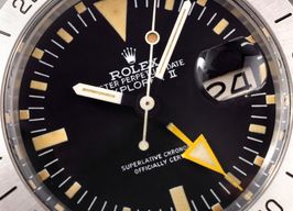 Rolex Explorer II 1655 (1980) - Zwart wijzerplaat 40mm Staal