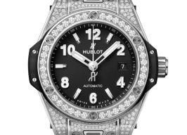 Hublot Big Bang 485.SX.1170.RX.1604 (2024) - Zwart wijzerplaat 33mm Staal