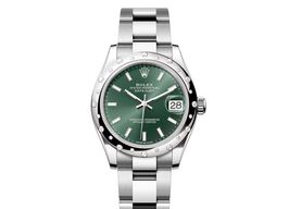 Rolex Datejust 31 278344RBR-0019 (2024) - Green dial 31 mm Steel case