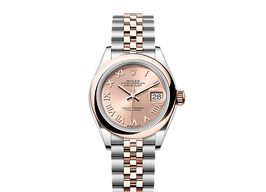 Rolex Lady-Datejust 279161 (2025) - Roze wijzerplaat 28mm Staal