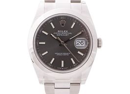 Rolex Datejust 41 126300 (2024) - Grijs wijzerplaat 41mm Staal