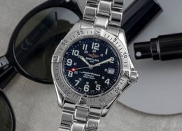 Breitling Superocean A17340 (Unknown (random serial)) - Black dial 41 mm Steel case