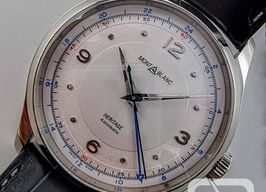 Montblanc Heritage 119948 (2024) - Zilver wijzerplaat 40mm Staal