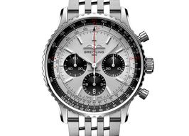 Breitling Navitimer 1 B01 Chronograph AB0138241G1A1 (2025) - Silver dial 43 mm Steel case