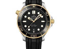 Omega Seamaster Diver 300 M 210.22.42.20.01.001 (2024) - Zwart wijzerplaat 42mm Goud/Staal