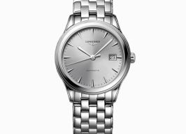 Longines Flagship L4.974.4.72.6 (2025) - Zilver wijzerplaat 39mm Staal