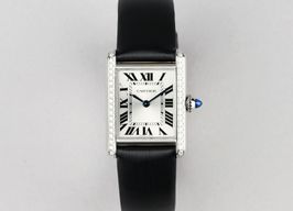 Cartier Tank W4TA0016 (2023) - White dial 27 mm Steel case