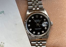 Rolex Datejust 36 16234 (2002) - Black dial 36 mm Steel case
