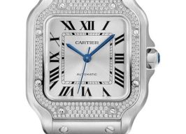 Cartier Santos W4SA0005 (2026) - Silver dial 42 mm Steel case