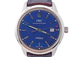 IWC Ingenieur Automatic IW323310 (Unknown (random serial)) - Blue dial 43 mm Steel case