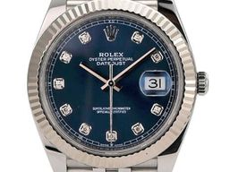 Rolex Datejust 41 126334 (2021) - Blue dial 41 mm Steel case