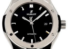 Hublot Classic Fusion 548.NX.1170.NX (2023) - Black dial 42 mm Titanium case