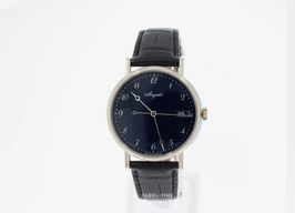 Breguet Classique 5177BB/2Y/9V6 (2024) - Blauw wijzerplaat 38mm Witgoud