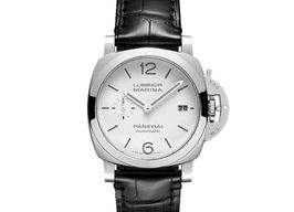 Panerai Luminor Marina PAM01371 (2026) - White dial 40 mm Steel case