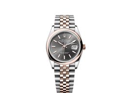 Rolex Datejust 36 126201 (2025) - Grey dial 36 mm Gold/Steel case