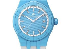 Maurice Lacroix Aikon AI2008-AAAA1-3A0-0 (2023) - Blue dial 40 mm Plastic case