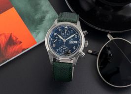 IWC Pilot Spitfire Chronograph IW370618 (2007) - Black dial 39 mm Steel case
