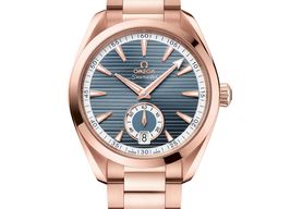 Omega Seamaster Aqua Terra 220.50.41.21.03.001 (2025) - Blauw wijzerplaat 41mm Roségoud